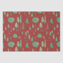 Lovely watercolor trees 