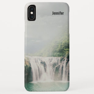 Lovely Waterfall in a Mountain Forest Case-Mate iPhone Case