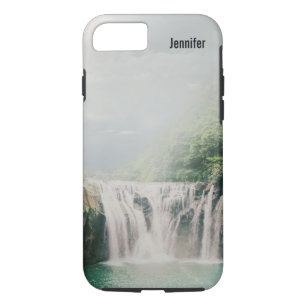 Lovely Waterfall in a Mountain Forest Case-Mate iPhone Case