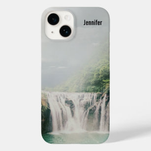 Lovely Waterfall in a Mountain Forest Case-Mate iPhone 14 Case