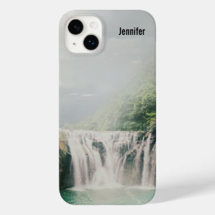 Lovely Waterfall in a Mountain Forest Case-Mate iPhone 14 Plus Case
