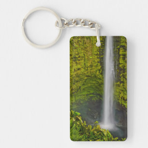 Lovely Waterfalls And Cascades Abound Key Ring