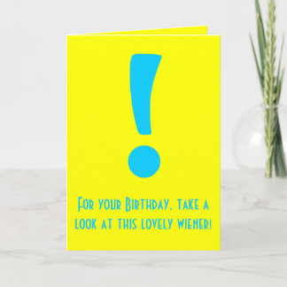 Lovely Wiener Dachshund Hound Dog Card