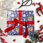 Lovely Winter Pattern Photo Collage Christmas Wrapping Paper<br><div class="desc">Lovely Winter Pattern Photo Collage Christmas Wrapping Paper Sheets</div>