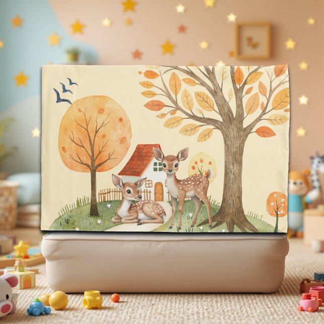 Lovely Woodland Deer Countryside Home Pillowcase (Creator Uploaded)