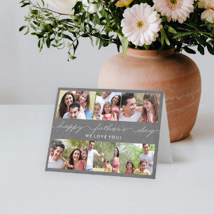 Lovely Writing Fathers Day Photo Card