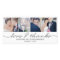 Lovely Writing Wedding Thank You Cards - White