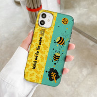 Lovely yellow honeybees iPhone Case