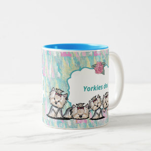 Lovely Yorkie Mothers Day Coffee Mug