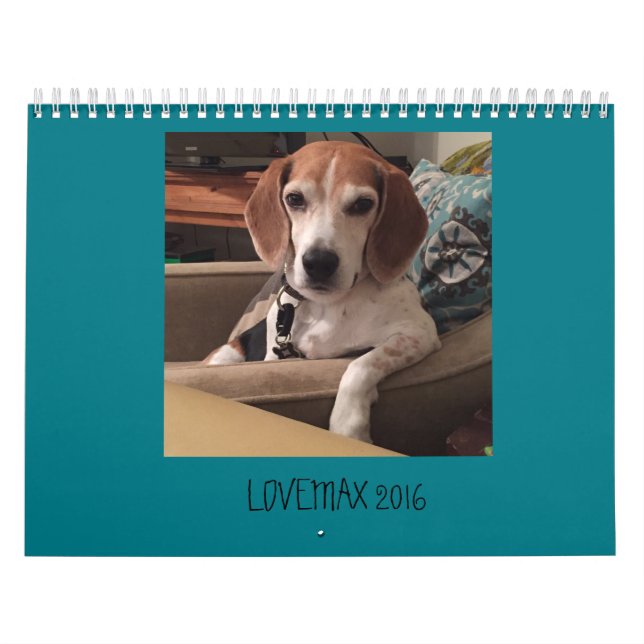 LOVEMAX 2016 CALENDAR (Cover)