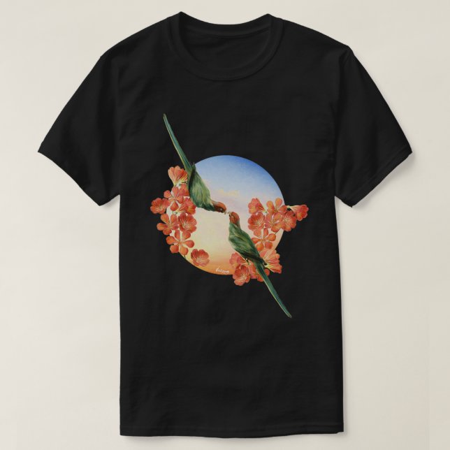 Lover Birds T-Shirt (Design Front)