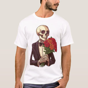 Lover Bones � Funny Romantic Skeleton T-Shirt