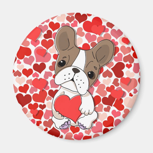 Lover Dog Magnet (Front)