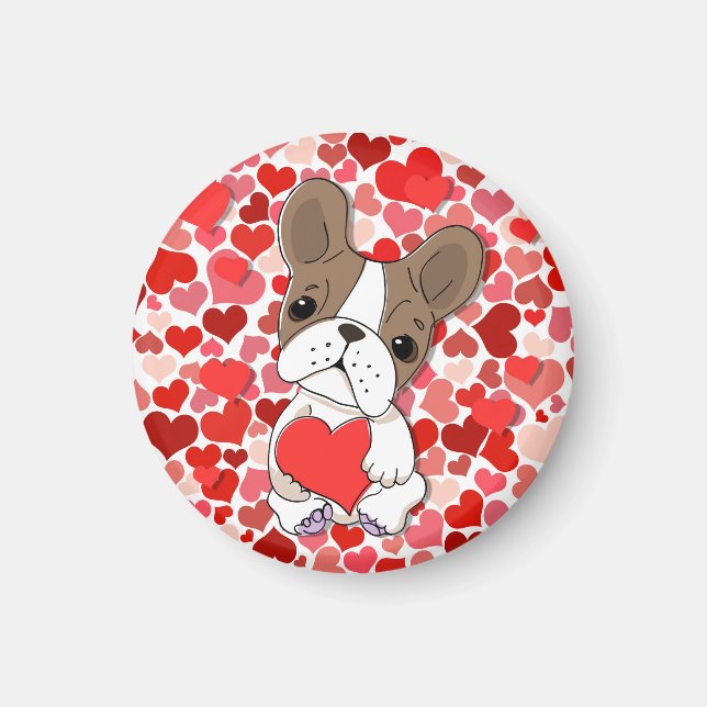 Lover Dog Magnet (Front)