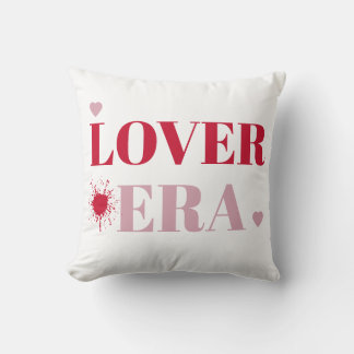 Lover Era Valentine's Day | Pink & Red Hearts  Cushion