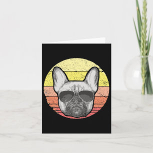 Lover Gifts French Bulldog Women's Frenchie Men's Card