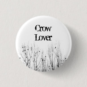 Lover Of Crows 3 Cm Round Badge