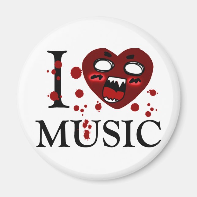 Lover of music_ magnet (Front)