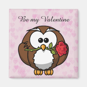 lover owl magnet