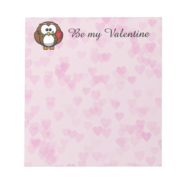 lover owl notepad (Front)