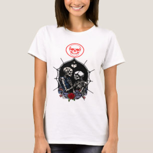 Lover skeleton Gothic T-Shirt