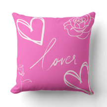 Lover Throw Pillow
