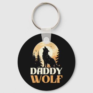 Lover Wolf Pack Wolfgang Wildlife Animal Papa Wolf Key Ring