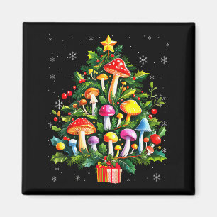 Lover Xmas Mushroom Christmas Tree  Magnet
