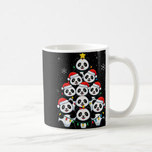 Lover Xmas Panda Christmas Tree T Shirt Coffee Mug