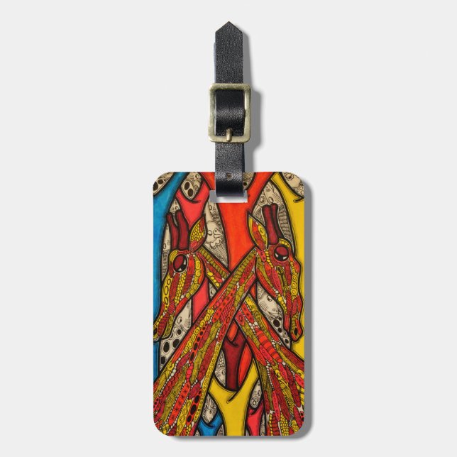 Lovers 2013 luggage tag (Front Vertical)
