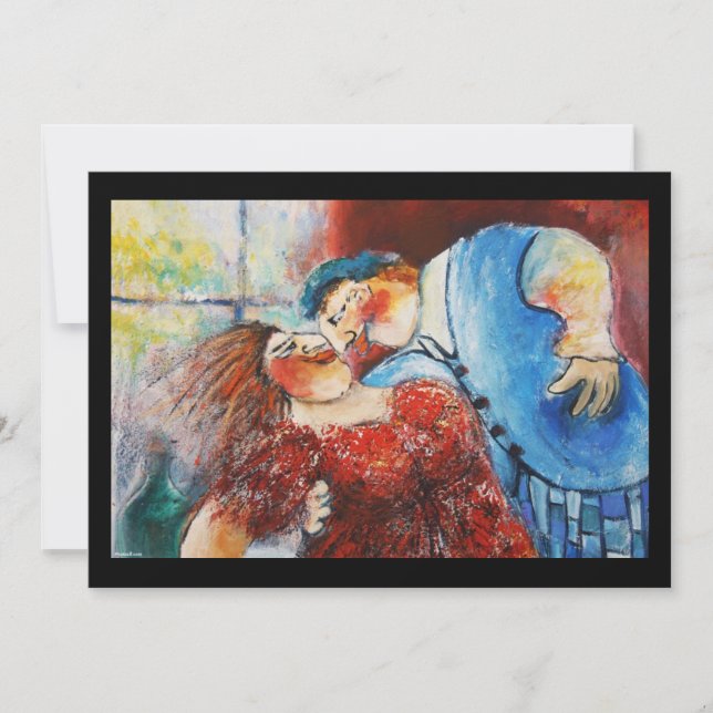 Lovers Dance Invitation (Front)