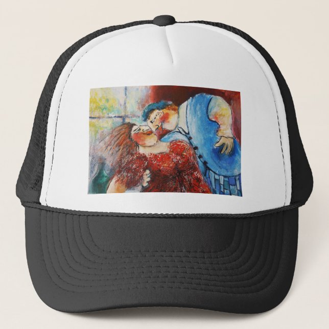 Lovers Dance Trucker Hat (Front)