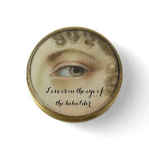 Lover's Eye Pin with Love Quote