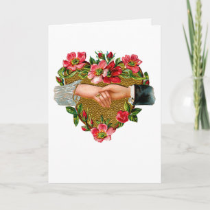 Lovers Hands Holiday Card