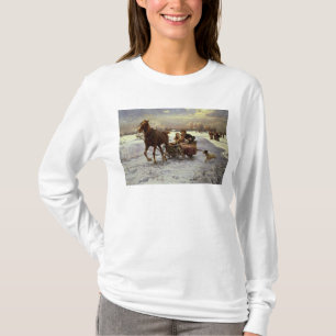Lovers in a sleigh T-Shirt