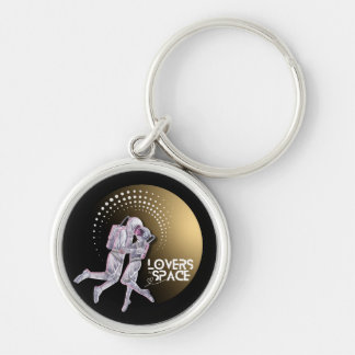 Lovers in Space Key Ring