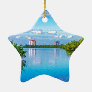 Lovers Key Beach State Park Ceramic Ornament