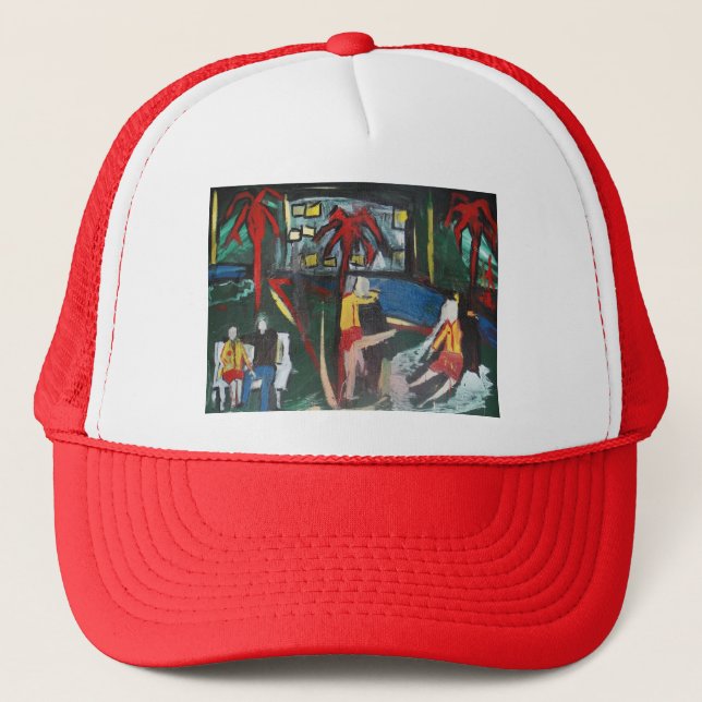 LOVERS LANE TRUCKER HAT (Front)