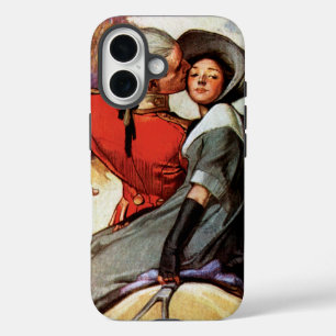 Lovers on Horseback iPhone 16 Case