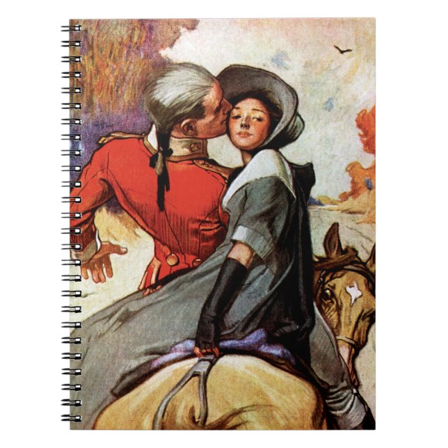 Lovers on Horseback Notebook (Front)
