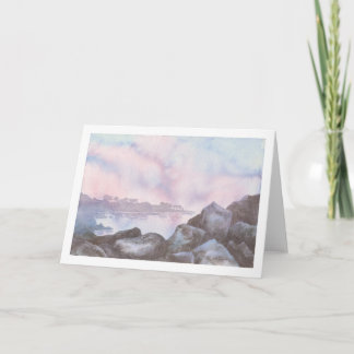 Lover's Point, Monterey, CA Holiday Card