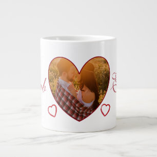 lovers special personalised gift design for lovers large coffee mug