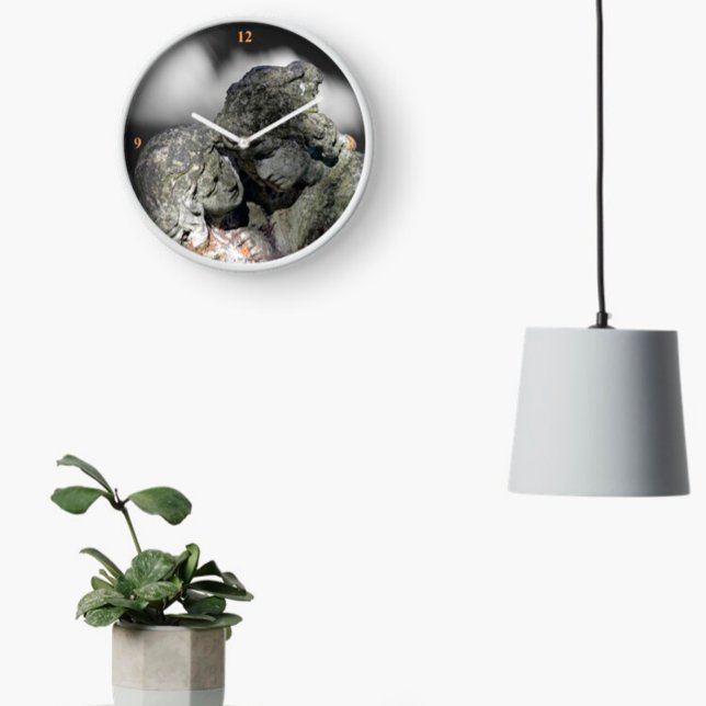 Lovers Stoned by Medusa. Square Wall Clock (Creator Uploaded)
