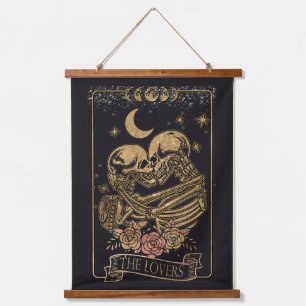 Lovers Tarot Card Hanging Tapestry
