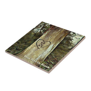 Lovers' Tree Ceramic Tile