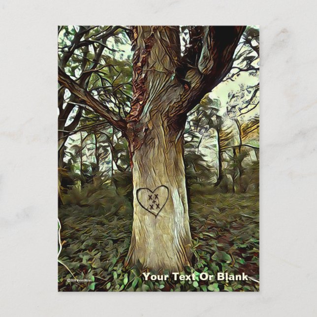 Lovers' Tree Postcard (Front)