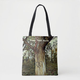Lovers' Tree Tote Bag