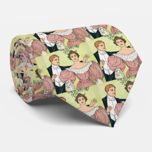 Lovers under the Mistletoe Tie