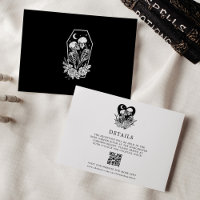 Lovers Until Death Skeletons & Roses Details