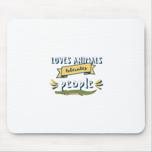 Loves Animals Tolerates Mouse Pad
